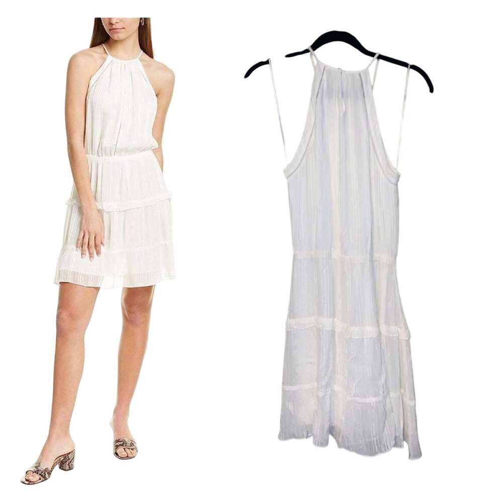 Parker Halter Ruffled Dress - Picture 1 of 12